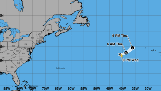 Tormenta tropical Cristóbal se debilita en el Atlántico y podría disiparse este jueves