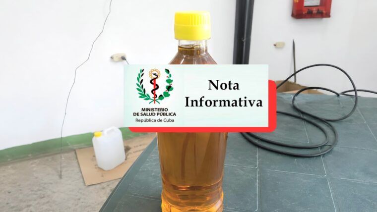 MINSAP alerta sobre venta de aceite no apto para consumo humano en Cuba
