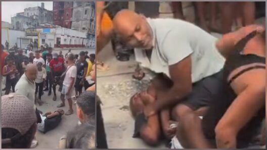 Vecinos capturan y atan a presunto ladrón de una moto en La Habana