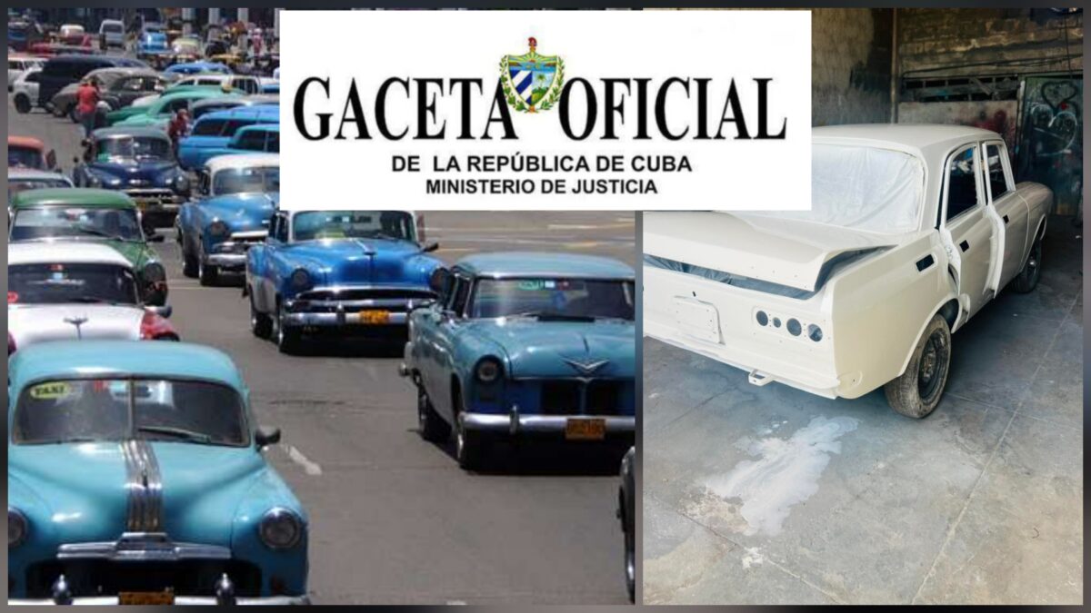 ¿Armar un vehículo por piezas en Cuba? Hoy se han publicado nuevas normas en la Gaceta Oficial sobre Seguridad Vial