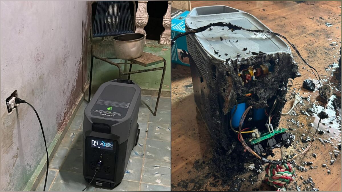 Alertan en Cuba sobre riesgos con EcoFlow, motorinas y baterías de litio durante los apagones