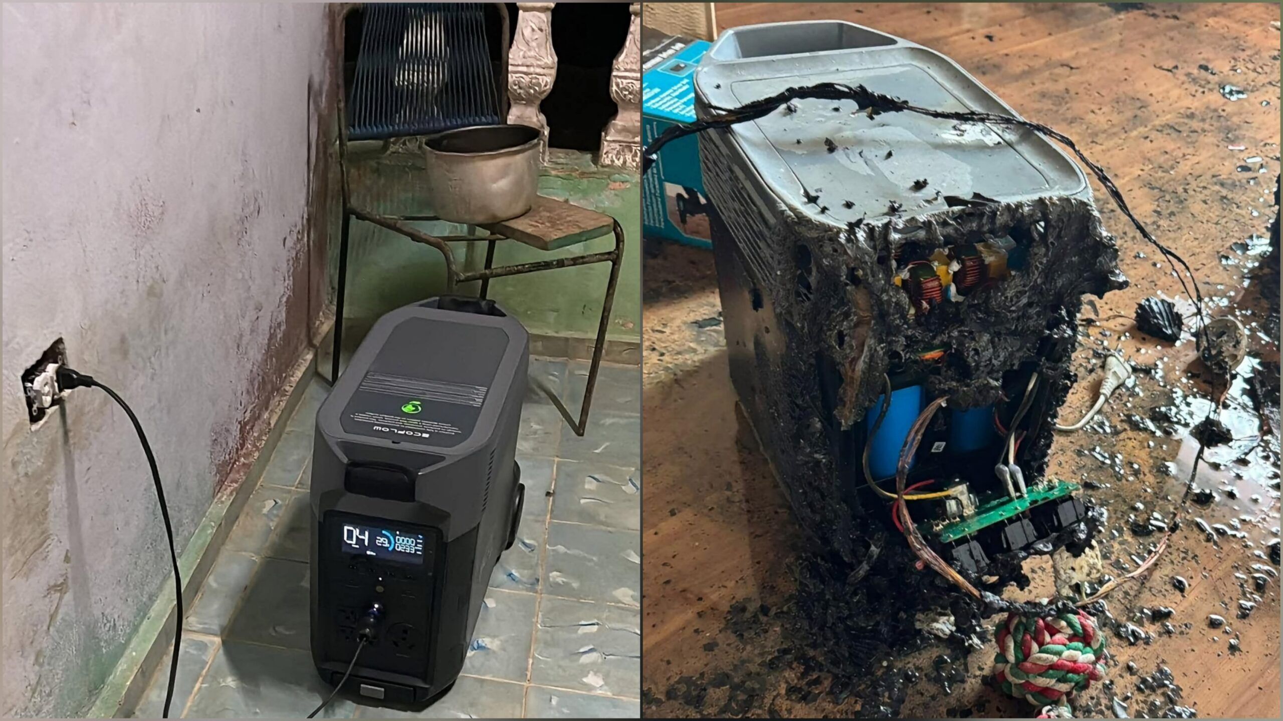 Alertan en Cuba sobre riesgos con EcoFlow, motorinas y baterías de litio durante los apagones