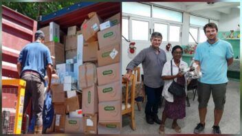 Ayuda humanitaria en Cienfuegos: entregan medicamentos y equipos médicos