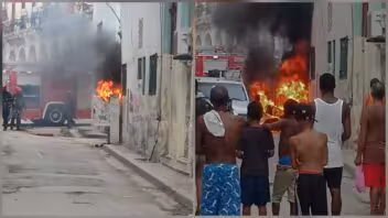 Incendio en La Habana Vieja genera alarma tras nuevos cortes en el soterrado eléctrico
