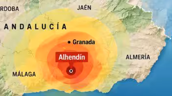 Terremoto de magnitud 5 sacude el sur de España y se siente hasta Madrid