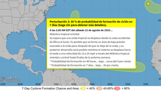 Atención Cuba y Florida: Centro Nacional de Huracanes vigila nueva onda tropical en el Atlántico