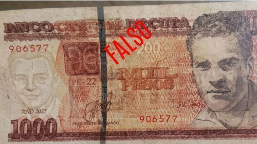 Alertan sobre presunta falsificación de billetes de 1.000 pesos en Cuba: esto es lo que se conoce