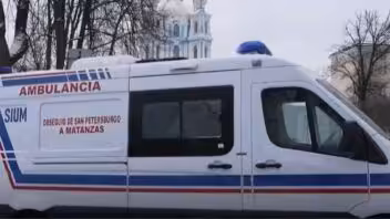 Cuba recibe ambulancias donadas por Rusia para reforzar la atención médica en tres provincias
