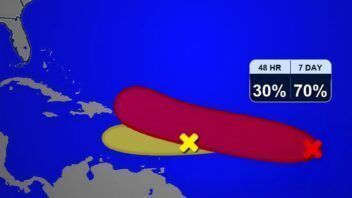 Onda tropical en el Atlántico con 70% de probabilidad de convertirse en ciclón