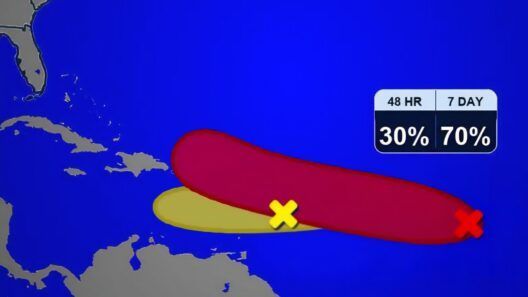 Onda tropical en el Atlántico con 70% de probabilidad de convertirse en ciclón