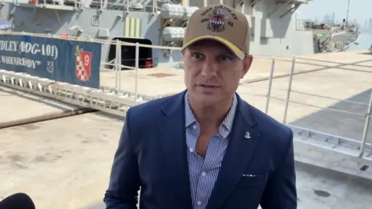 Hegseth advierte a Cuba desde el USS Gridley en Panamá