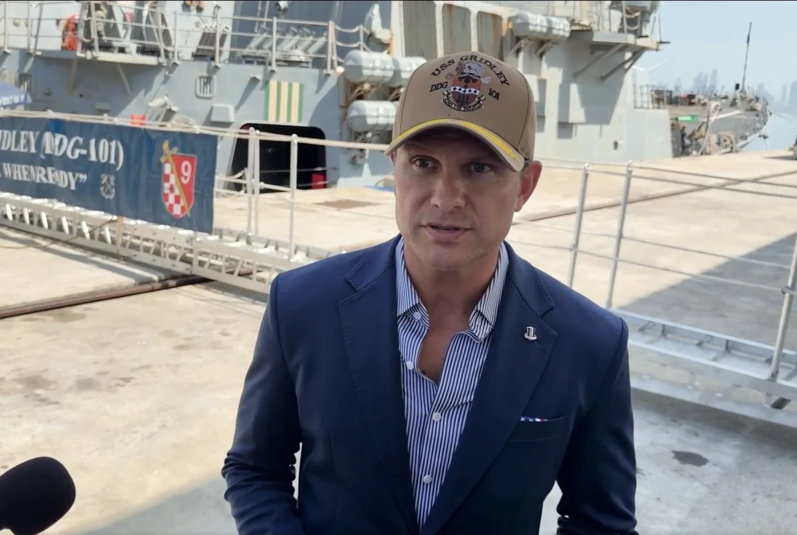 Hegseth advierte a Cuba desde el USS Gridley en Panamá