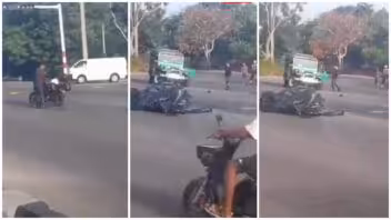 Accidente de tránsito en Alamar deja un motorista fallecido