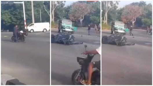 Accidente de tránsito en Alamar deja un motorista fallecido