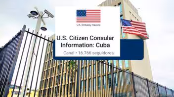 Importante anuncio de la Embajada de Estados Unidos en Cuba