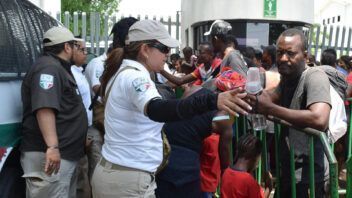 Motín de cubanos en Tapachula tras anuncio de deportación