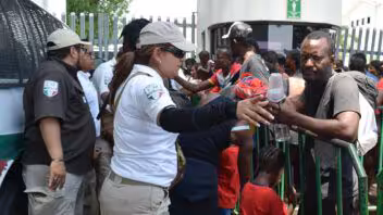 Motín de cubanos en Tapachula tras anuncio de deportación