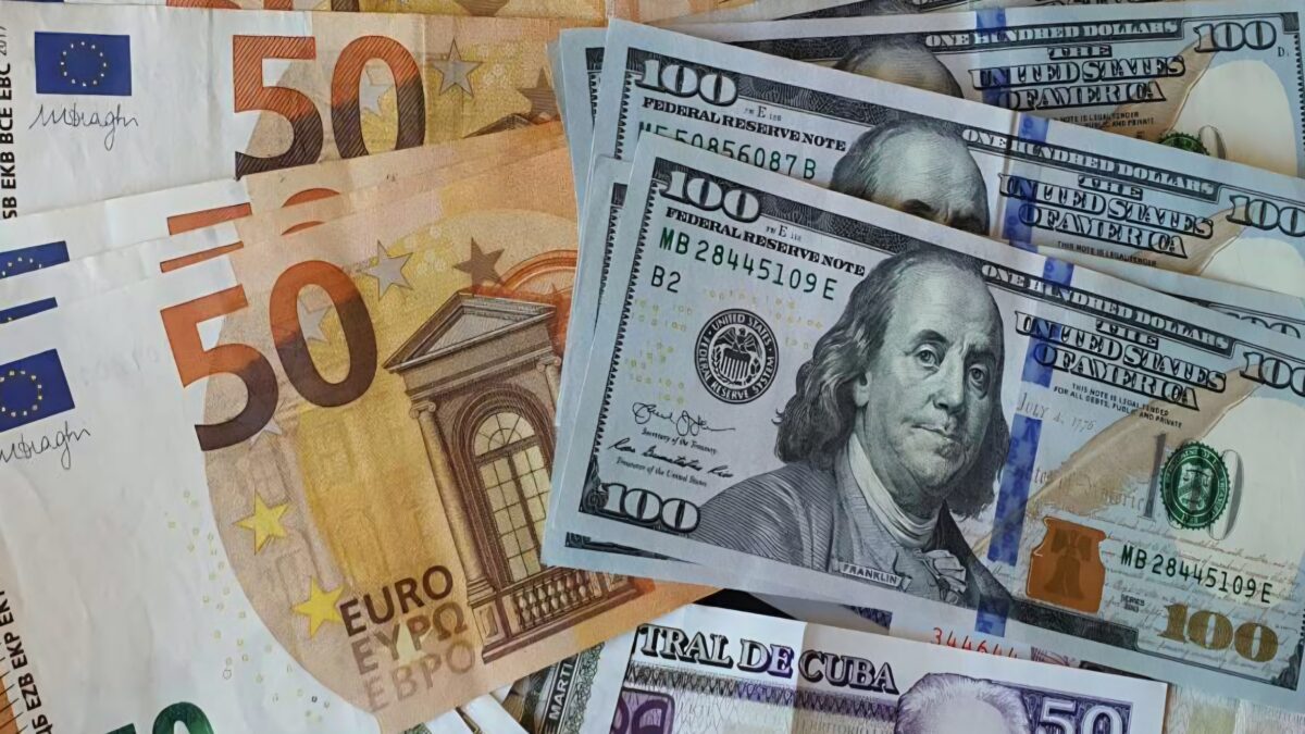 Suben el dólar y el euro en Cuba: así amanecen las tasas de cambio hoy