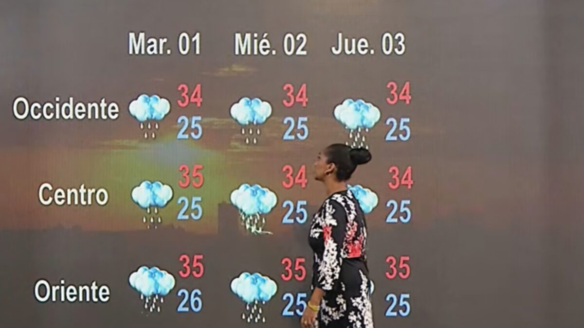 Advierten sobre tres días de lluvias en Cuba por baja en altura y activa onda tropical
