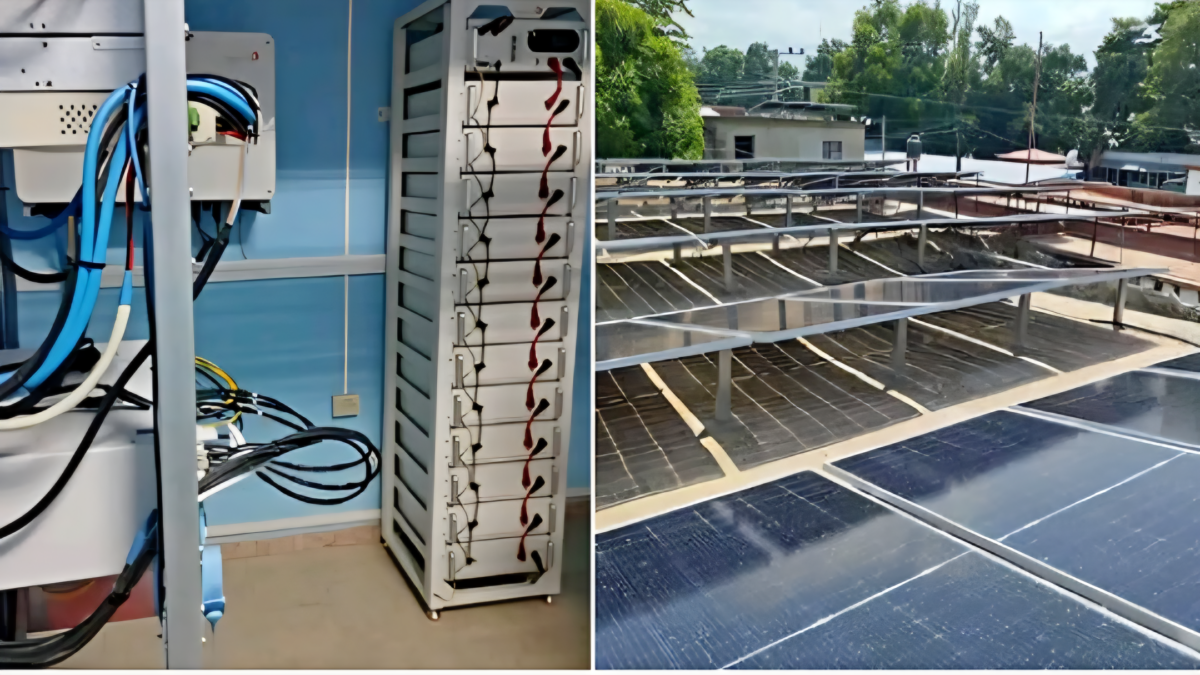 Energía solar en Cumanayagua estabiliza servicios de ETECSA