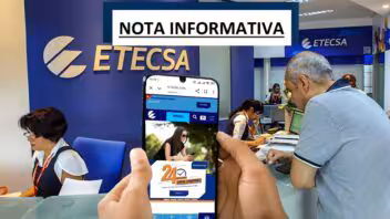 Información de ETECSA sobre afectación del servicio en Cuba a causa del apagón general