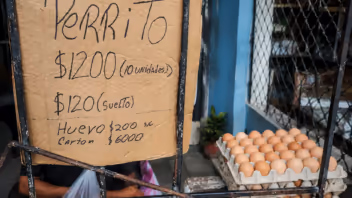 Huevo a 200 pesos en Placetas tras venderse a 40 el día anterior