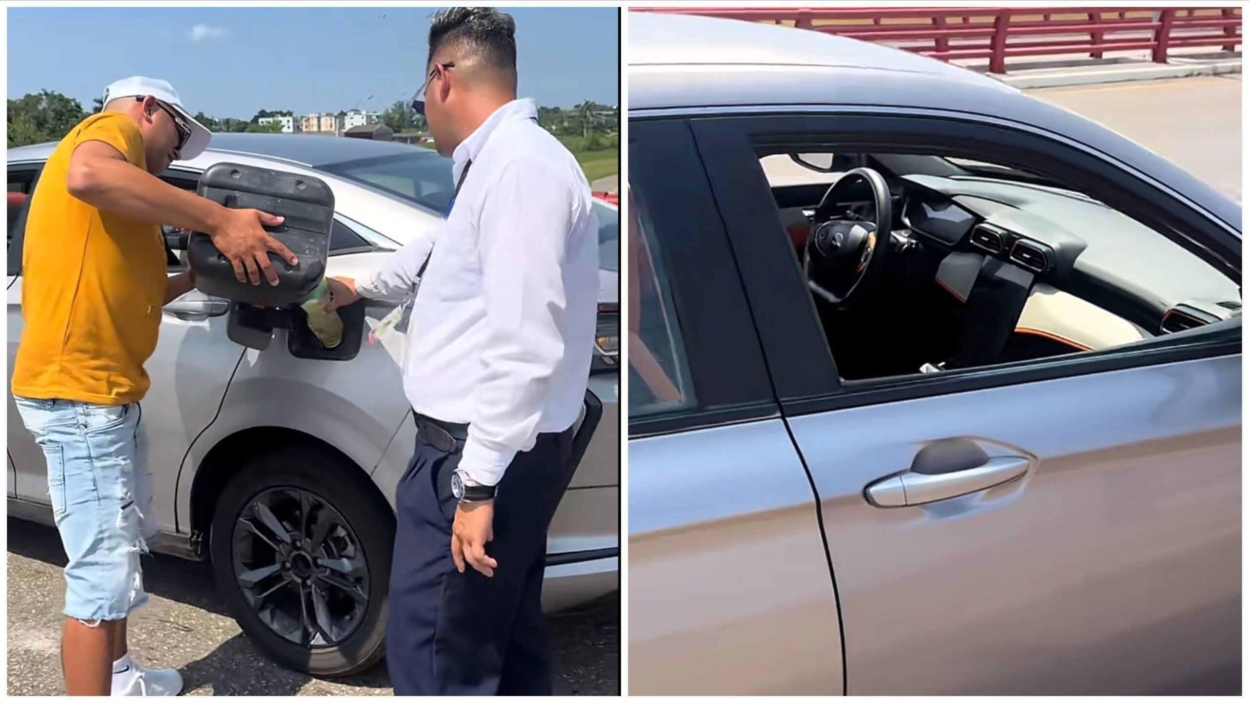 Rentar un auto en Cuba: viajera lo recibe sin gasolina en el aeropuerto