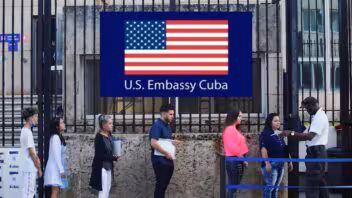 Nota informativa de la Embajada de Estados Unidos en Cuba