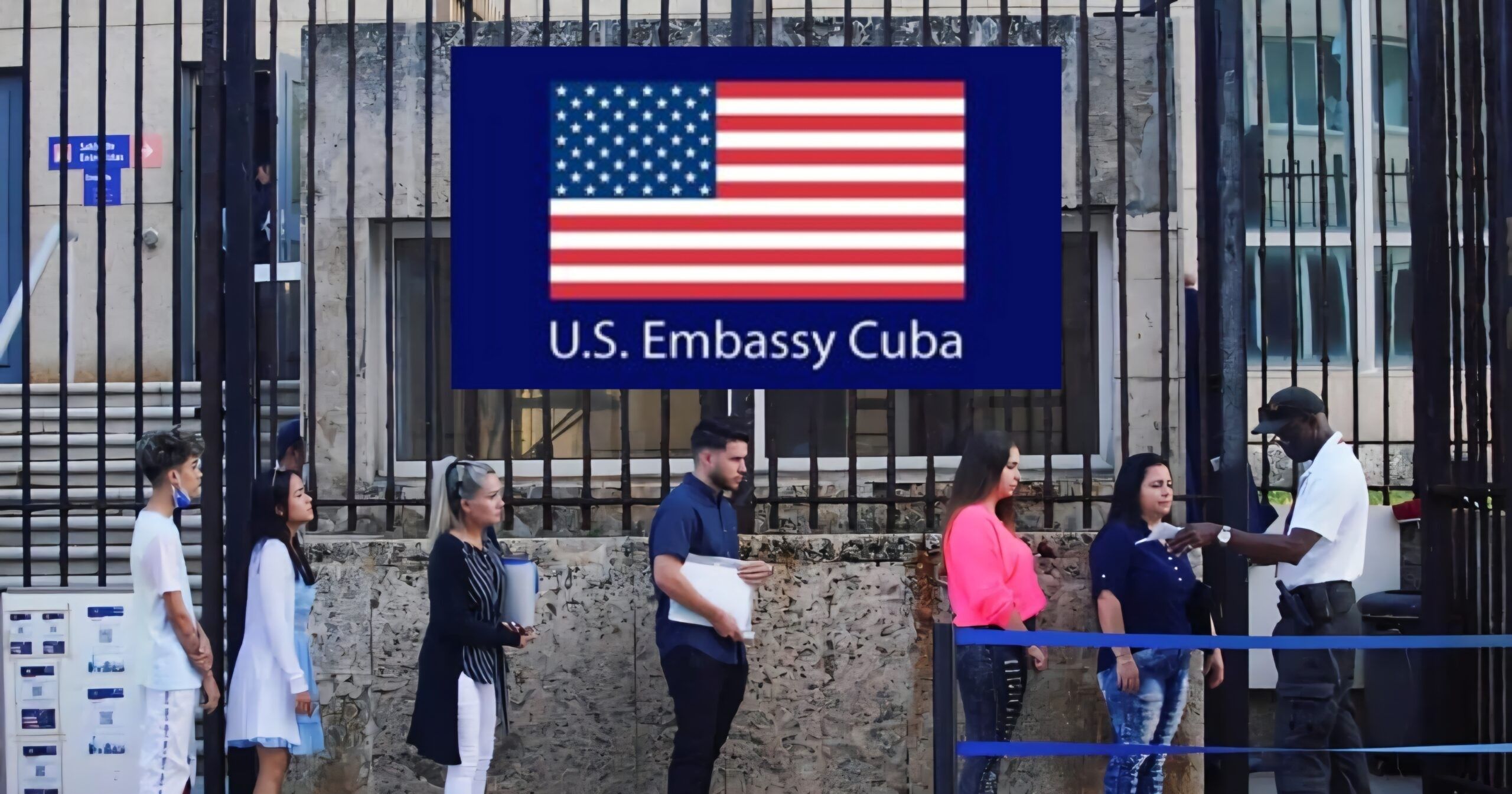 Nota informativa de la Embajada de Estados Unidos en Cuba