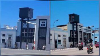 Polémica en Santiago de Cuba por enormes estructuras metálicas instaladas en zonas céntricas