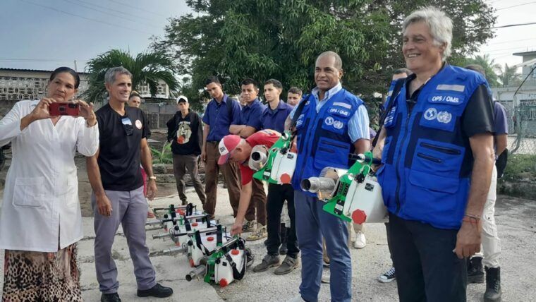 Holguín recibe 50 equipos para la fumigación contra el Aedes aegypti