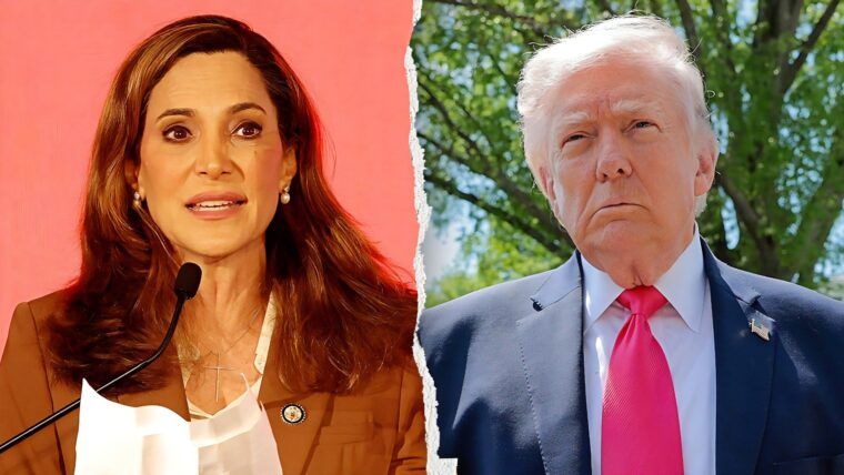 Trump comparte reportaje sobre críticas a María Elvira Salazar entre votantes republicanos