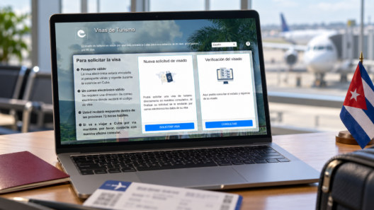 Anuncian una interrupción de e-Visa para tramitar visas de turismo a Cuba
