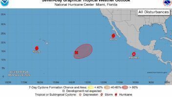 Pacífico se activa: nuevo sistema tiene 90 % de probabilidad de convertirse en depresión tropical