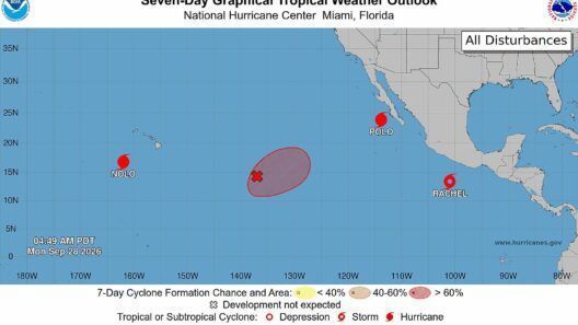 Pacífico se activa: nuevo sistema tiene 90 % de probabilidad de convertirse en depresión tropical