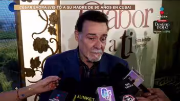 César Évora vuelve a Cuba para cuidar a su madre y lamenta la falta de servicios básicos