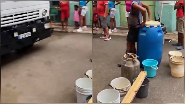Protesta vecinal en La Habana por 36 horas sin luz ni agua