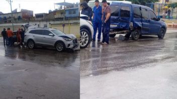 Accidente múltiple en Vía Blanca deja varios vehículos dañados en La Habana