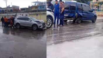 Accidente múltiple en Vía Blanca deja varios vehículos dañados en La Habana