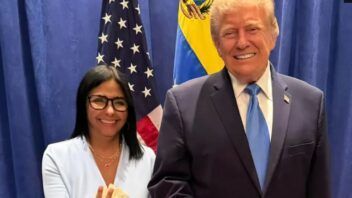 Trump y Delcy Rodríguez se reúnen: esto se habló en el encuentro