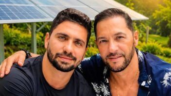Alejandro Cuervo y Jorgito Martínez donan paneles solares para un hospital infantil