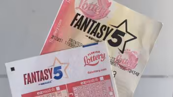 Dos boletos ganadores de Fantasy 5 en Orlando cobrarán más de 59.000 dólares cada uno