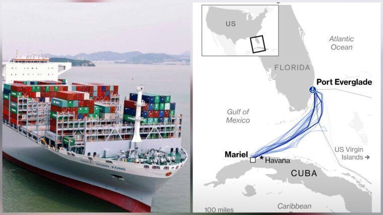 Más de 200 viajes de buques desde Estados Unidos a Cuba en 2026