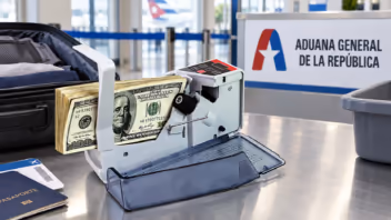¿Puedes llevar una máquina de contar billetes a Cuba? La Aduana responde