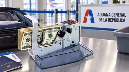 ¿Puedes llevar una máquina de contar billetes a Cuba? La Aduana responde