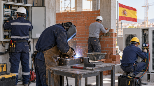 Buscan electricistas, soldadores y albañiles para trabajar en España: ofrecen vuelo y alojamiento 