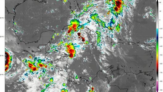Lluvias en Cuba serán fuertes en zonas de occidente y centro