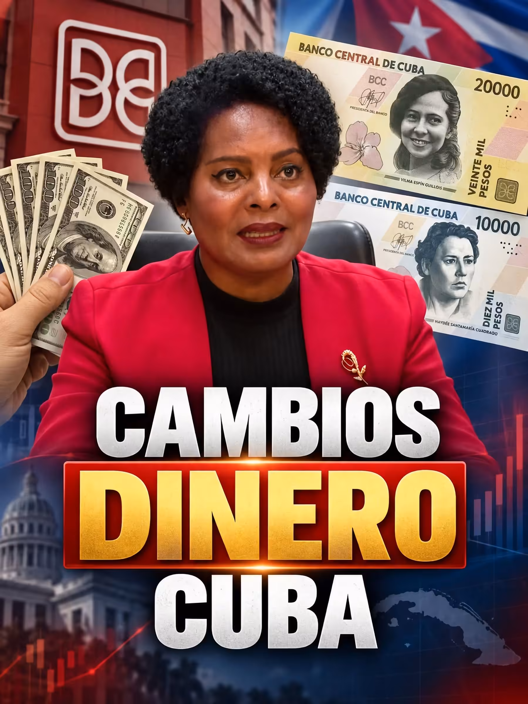 Desde hoy hay cambios importantes en Cuba. El Banco Central dio a conocer importantes medidas!!