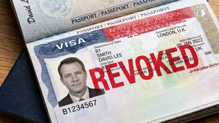 Revocación de visas en Estados Unidos supera las 250.000 desde 2025
