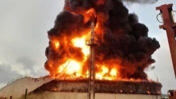 Reportan nuevo incendio en la Base de Supertanqueros de Matanzas